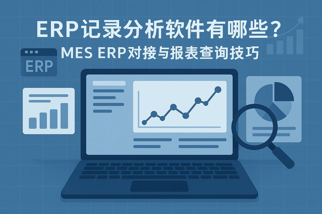 ERP记录分析软件有哪些？MES ERP对接与报表查询技巧